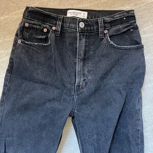 Abercrombie ripped jeans